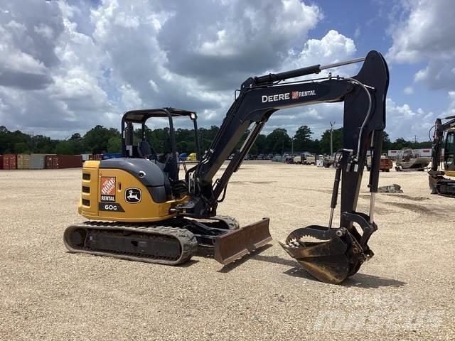 John Deere 60G Roomikekskavaatorid