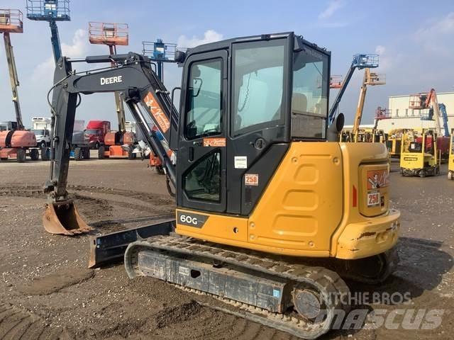 John Deere 60G Roomikekskavaatorid