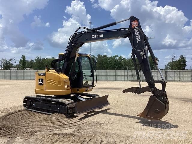 John Deere 75G Roomikekskavaatorid