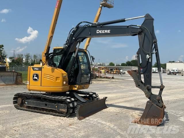 John Deere 75G Roomikekskavaatorid