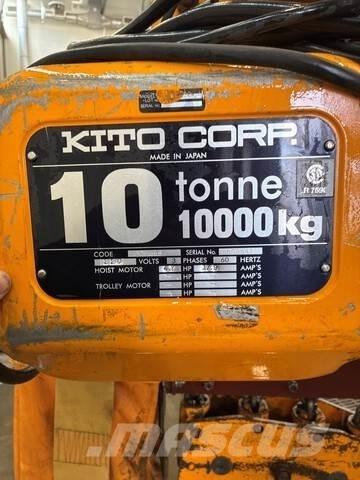  Kito Corp Vintsid, telfrid ja materjaliliftid