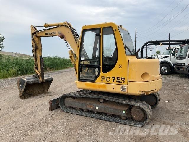 Komatsu PC75R Roomikekskavaatorid