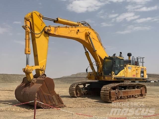Komatsu PC800-8 Roomikekskavaatorid