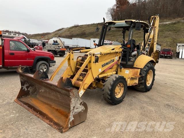 Komatsu WB140 Ekskavaatorlaadurid