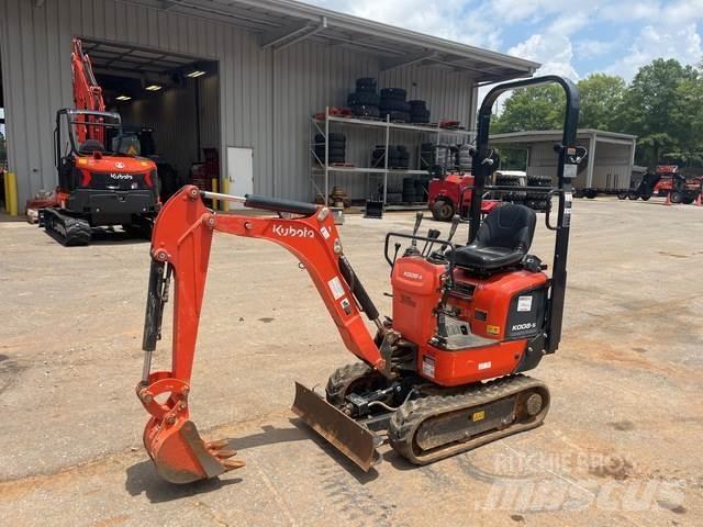 Kubota K008-5 Roomikekskavaatorid