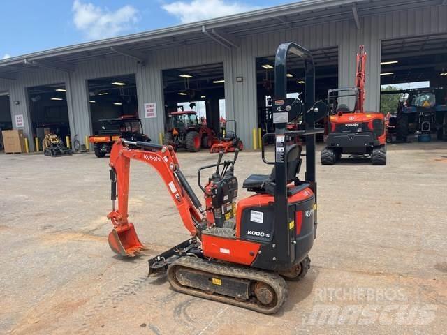Kubota K008-5 Roomikekskavaatorid