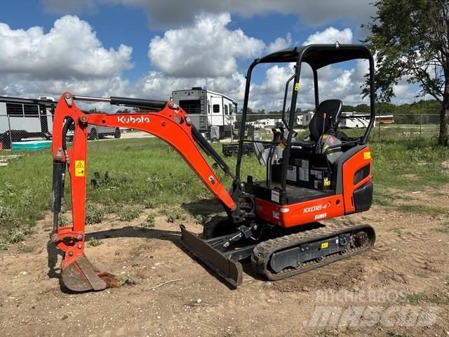 Kubota KX018-4 Roomikekskavaatorid