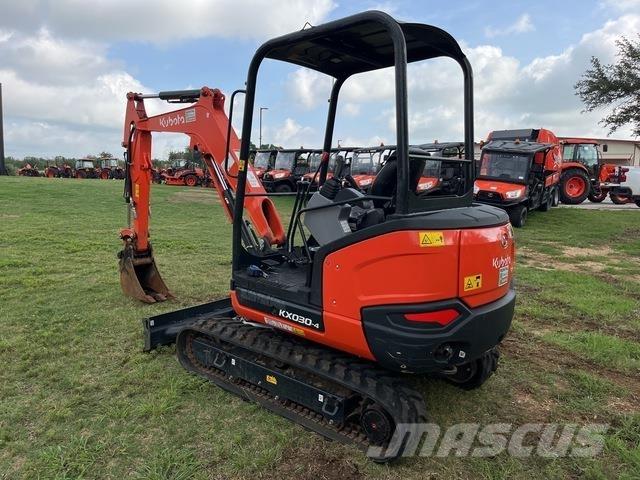 Kubota KX030-4 Roomikekskavaatorid