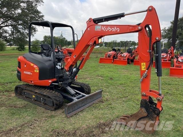 Kubota KX030-4 Roomikekskavaatorid