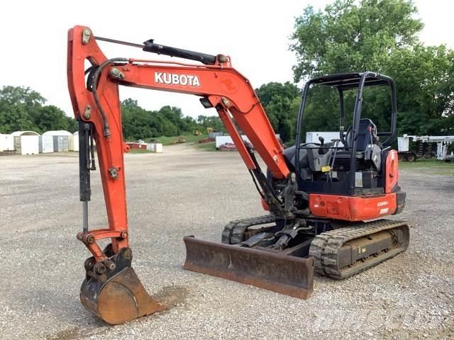 Kubota KX040-4 Roomikekskavaatorid