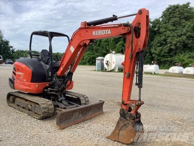 Kubota KX040-4 Roomikekskavaatorid