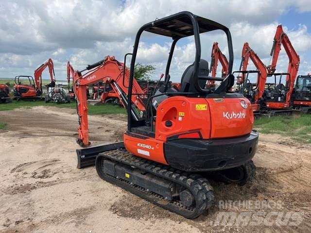 Kubota KX040-4 Roomikekskavaatorid