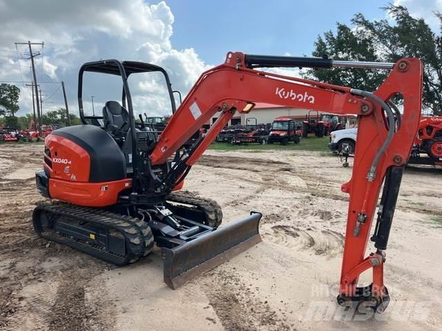 Kubota KX040-4 Roomikekskavaatorid