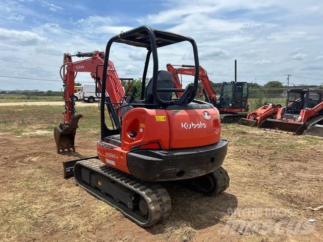 Kubota KX040-4 Roomikekskavaatorid