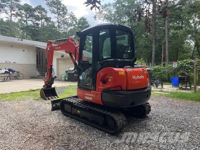 Kubota KX040-4 Roomikekskavaatorid