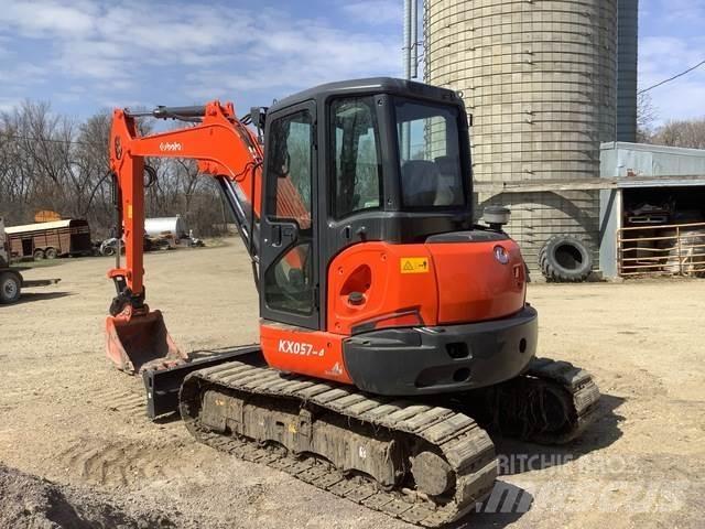 Kubota KX057-4 Roomikekskavaatorid