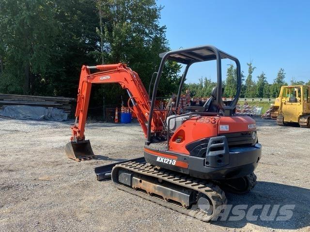 Kubota KX121-3 Roomikekskavaatorid