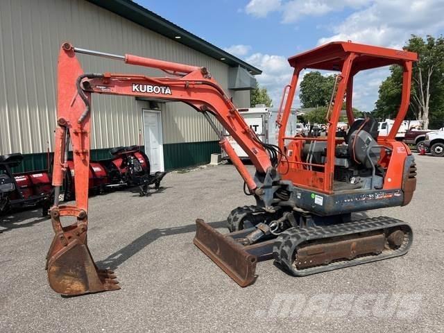 Kubota KX61-2 Roomikekskavaatorid