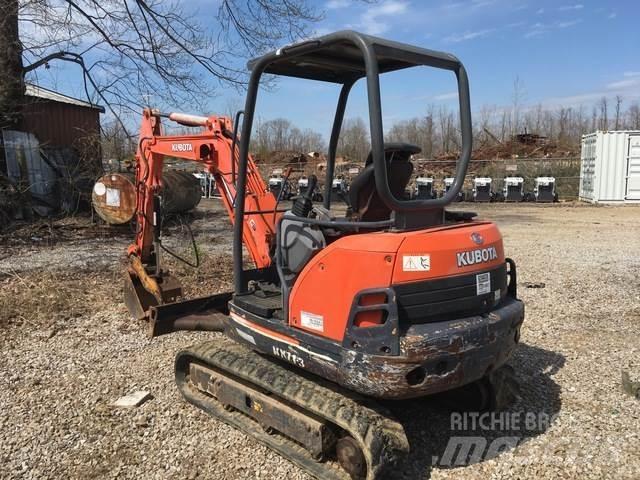 Kubota KX71-3 Roomikekskavaatorid
