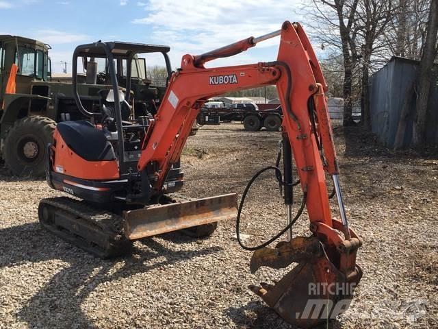Kubota KX71-3 Roomikekskavaatorid
