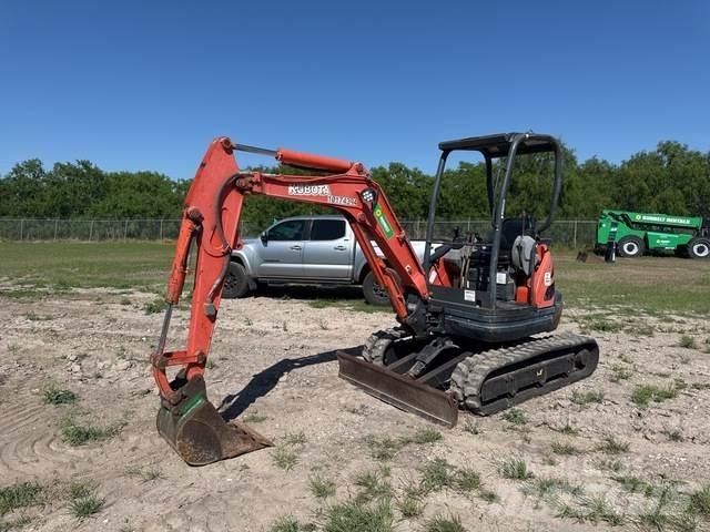 Kubota U25 Roomikekskavaatorid