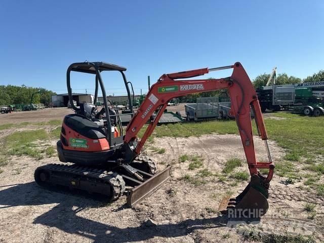 Kubota U25 Roomikekskavaatorid