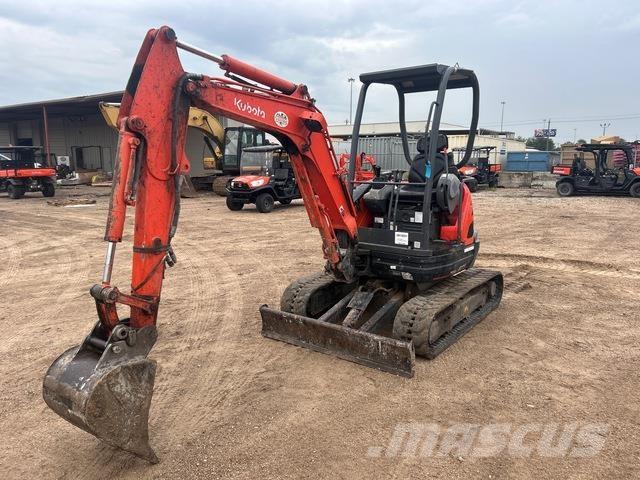 Kubota U25 Roomikekskavaatorid