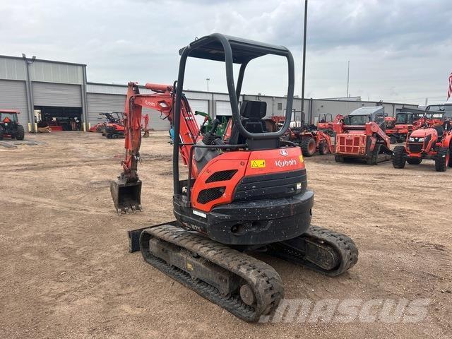 Kubota U25 Roomikekskavaatorid