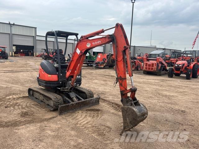 Kubota U25 Roomikekskavaatorid