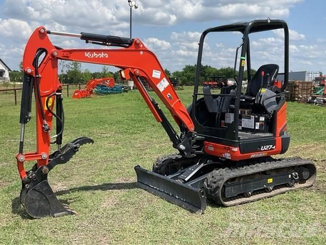Kubota U27-4R1 Roomikekskavaatorid