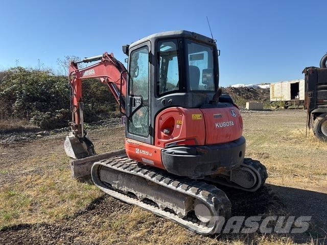 Kubota U55-4 Roomikekskavaatorid