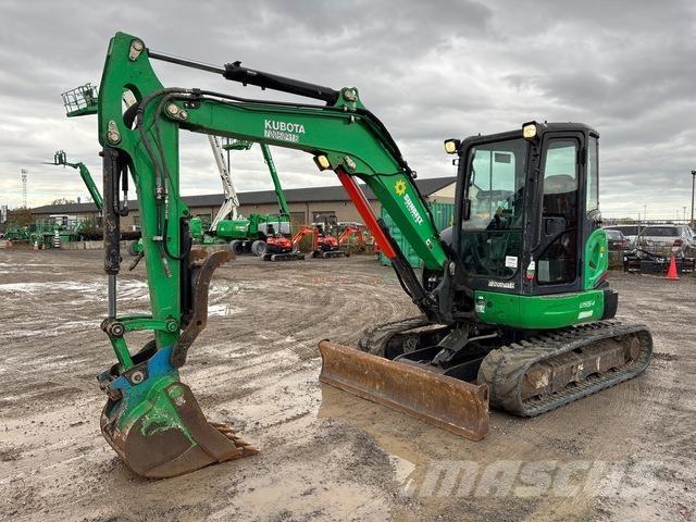 Kubota U55-4 Roomikekskavaatorid