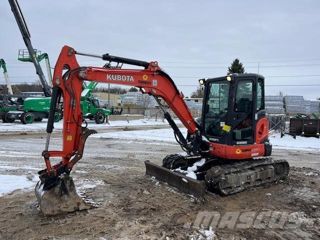 Kubota U55-4 Roomikekskavaatorid