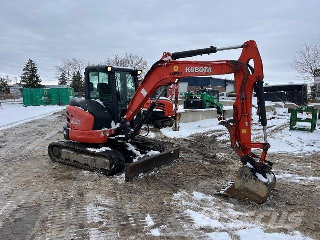 Kubota U55-4 Roomikekskavaatorid