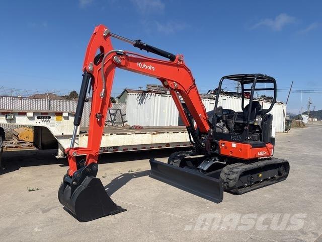 Kubota U55-5 Roomikekskavaatorid