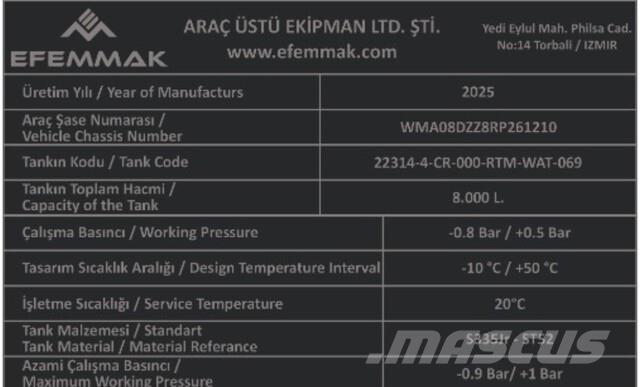 MAN TGM18.250 Veepaagiga autod