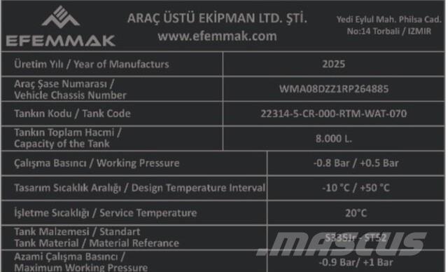 MAN TGM18.250 Veepaagiga autod