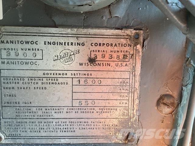 Manitowoc 3900 Roomikkraanad