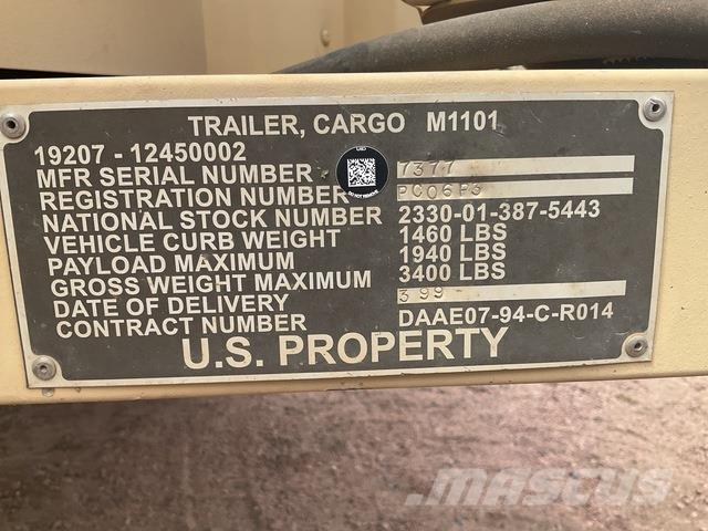  Raytheon M1101 Muud haagised