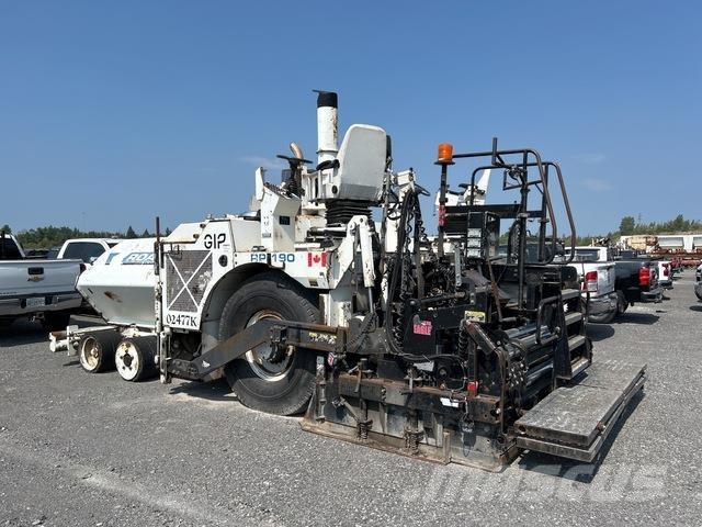 Roadtec RP-190 Asfaldilaoturid