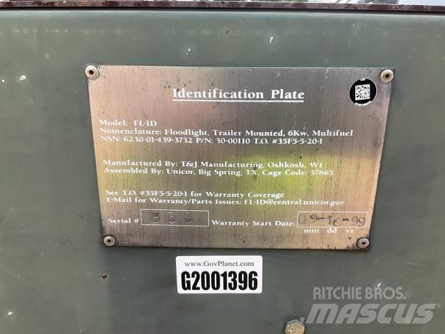  T & J FL-1D Mobiilsed valgustusseadmed