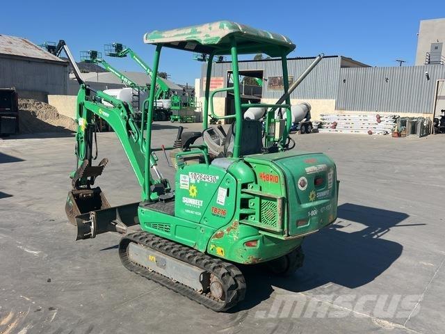 Takeuchi TB216 Roomikekskavaatorid