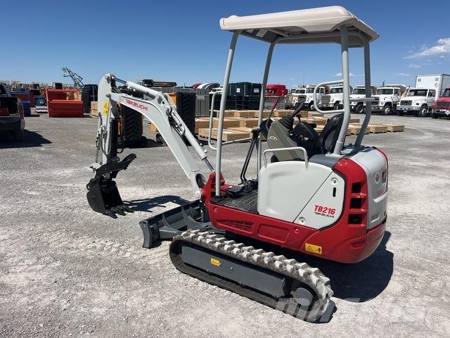 Takeuchi TB216 Roomikekskavaatorid