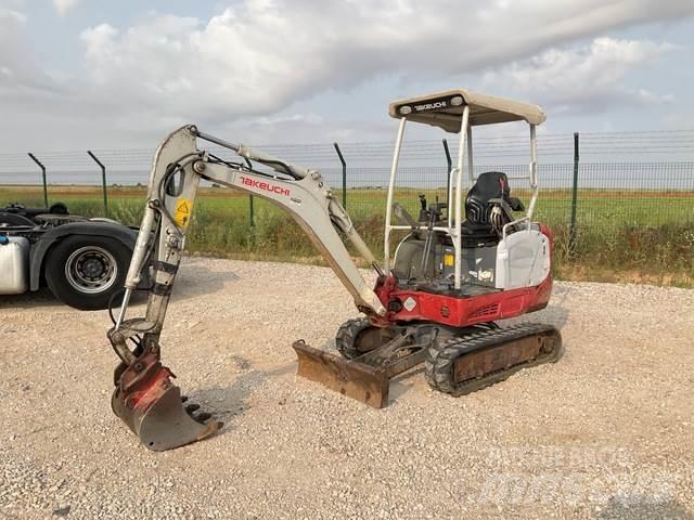 Takeuchi TB216 Miniekskavaatorid < 7 t