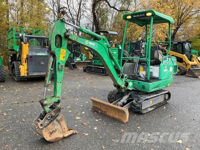 Takeuchi TB216 Roomikekskavaatorid