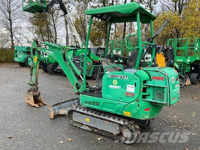 Takeuchi TB216 Roomikekskavaatorid