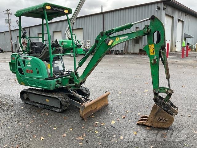 Takeuchi TB216 Roomikekskavaatorid