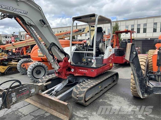 Takeuchi TB260 Roomikekskavaatorid