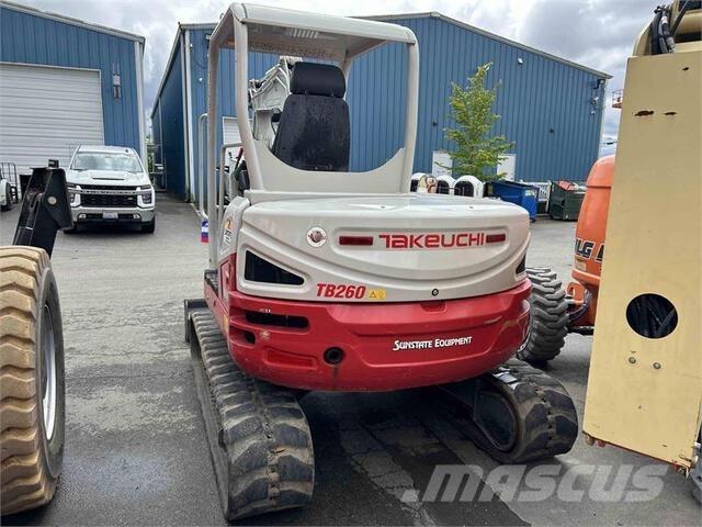 Takeuchi TB260 Roomikekskavaatorid