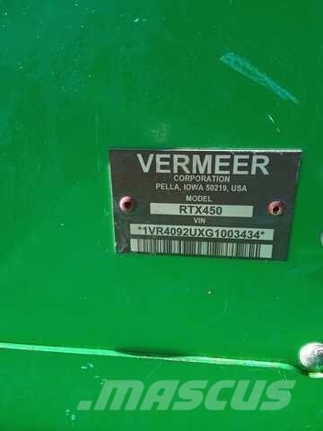 Vermeer RTX450 Pinnaselõikurid